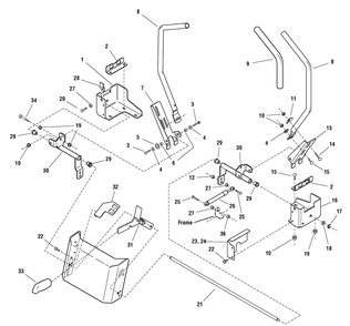 Part Location Diagram of 1726441SM Murray SUPPORT, Switch